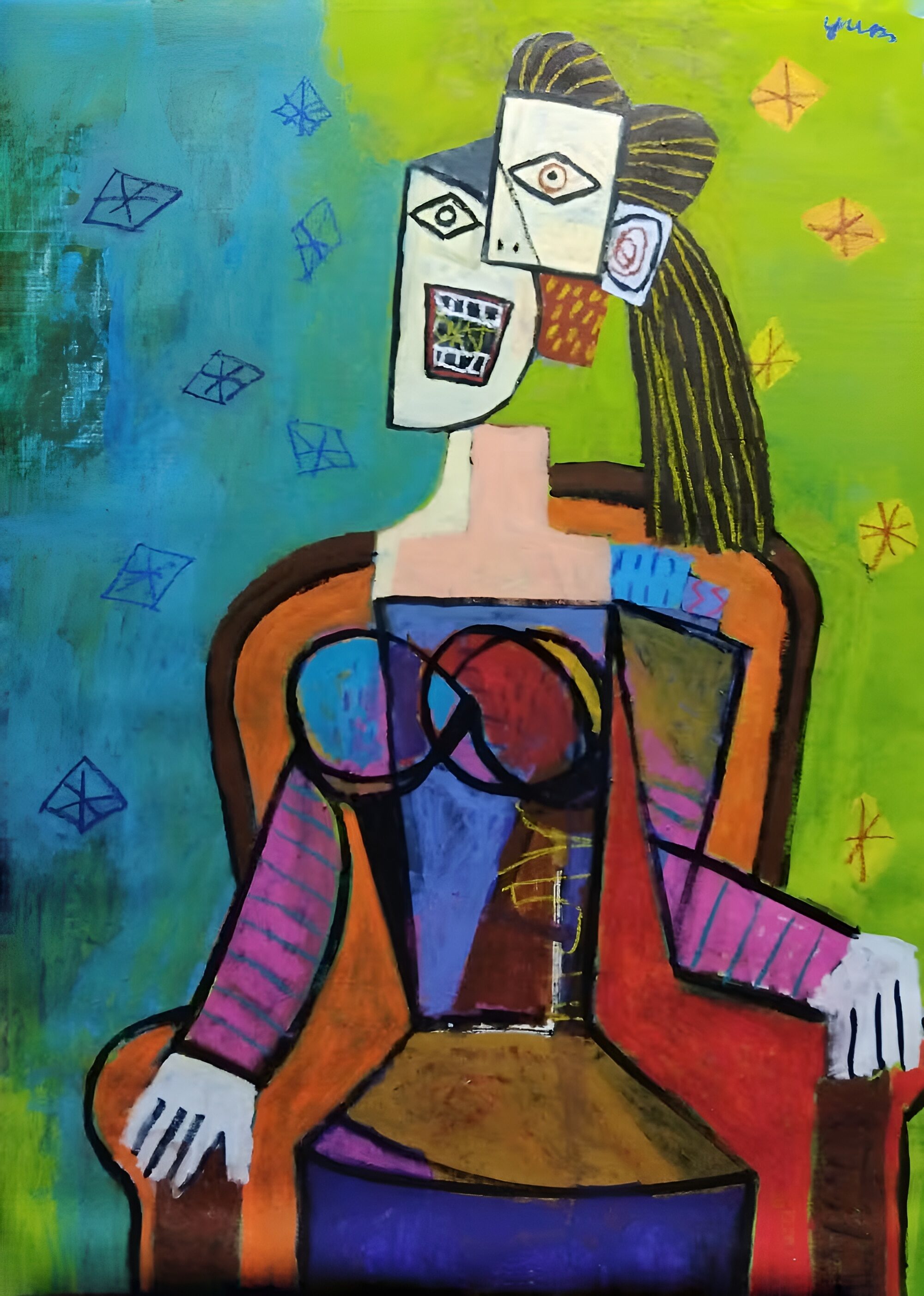 The fractured human harmony: a monumental study of Yoon's painting and cultural wold