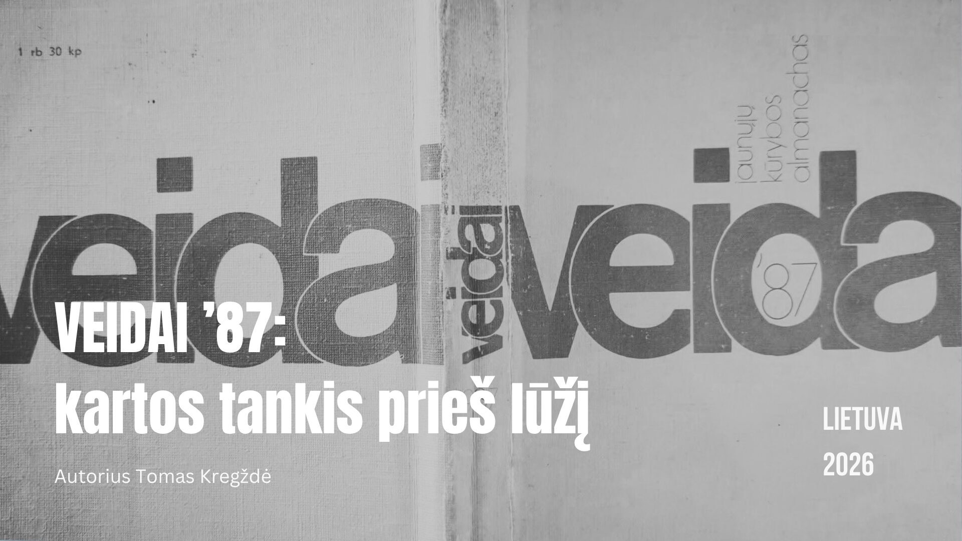 VEIDAI ’87: kartos tankis prieš lūžį